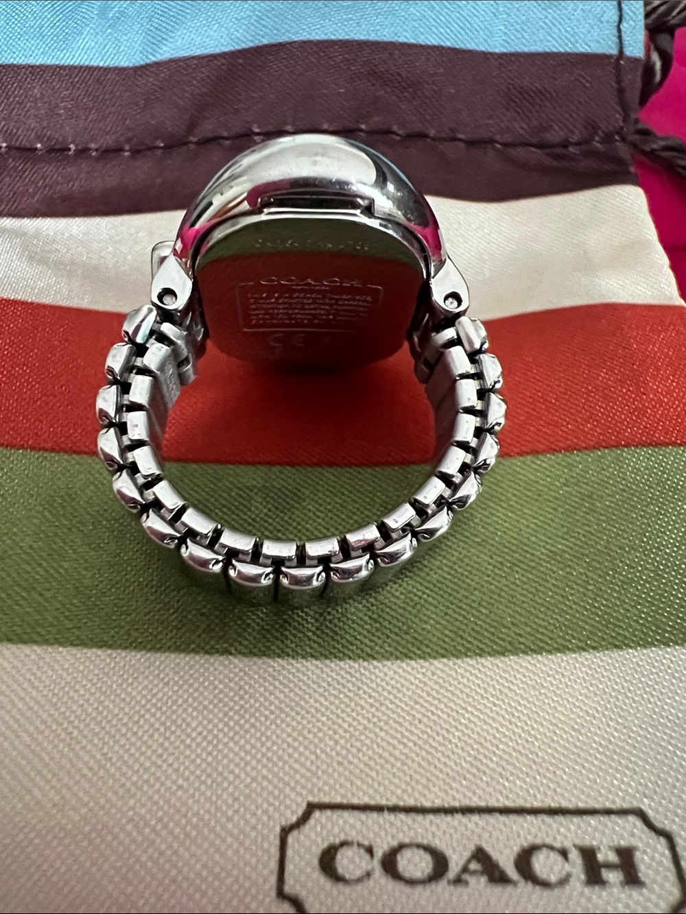 Coach Watch Ring-Never worn - Picture 4 of 7